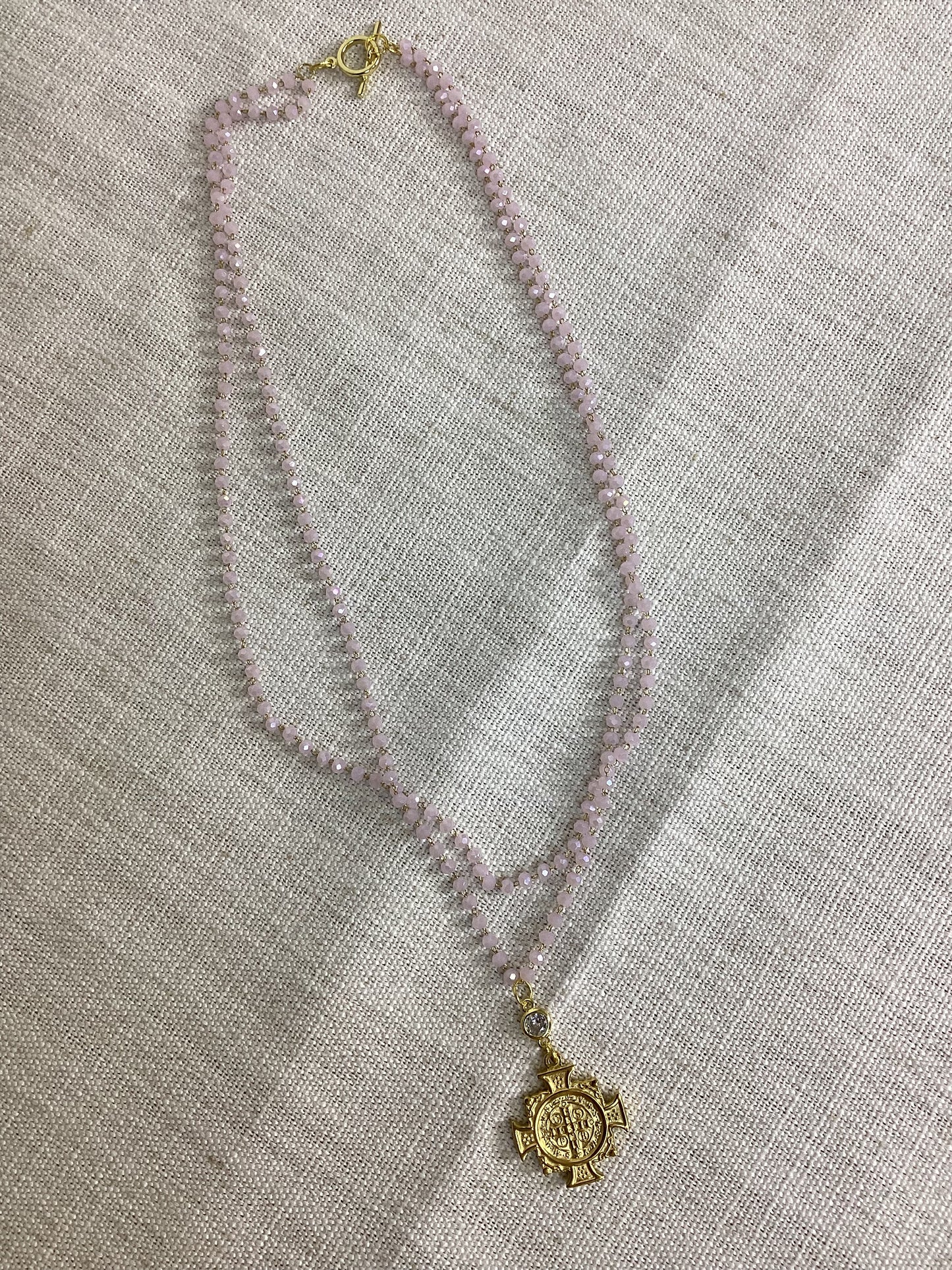 La Doble Saint Benedict Necklace