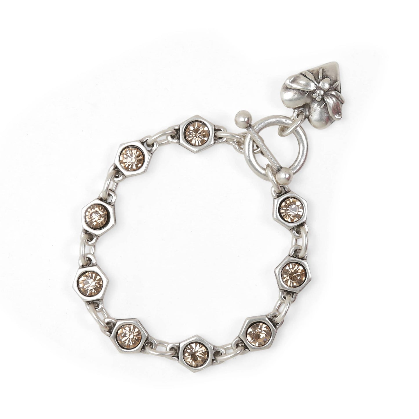 Handmade Pewter Bracelet - 2809