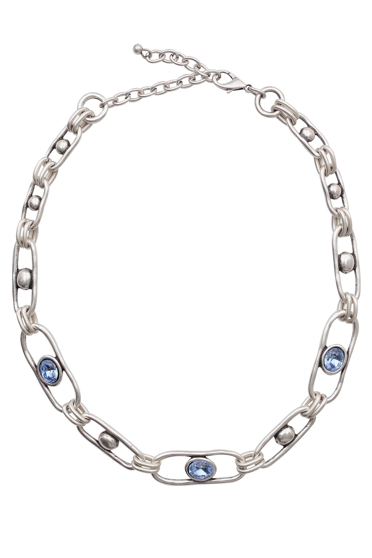 Handmade Pewter Necklace - 3811