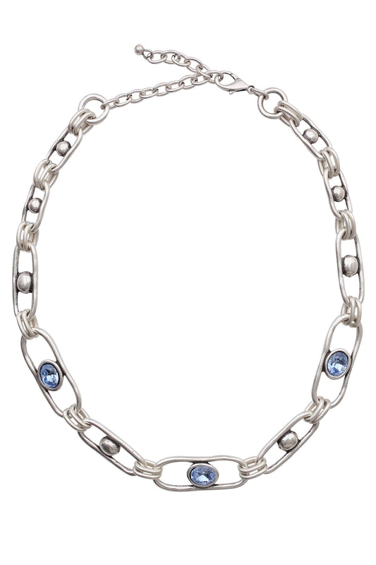 Handmade Pewter Necklace - 3811