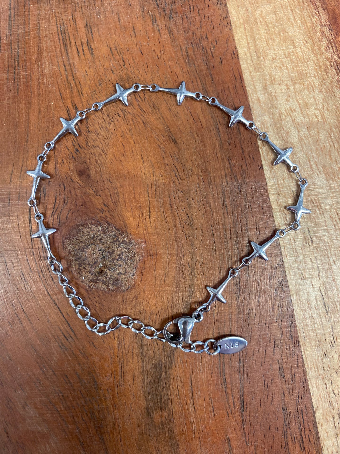 Cross Stainless Steel Multi Bracelet