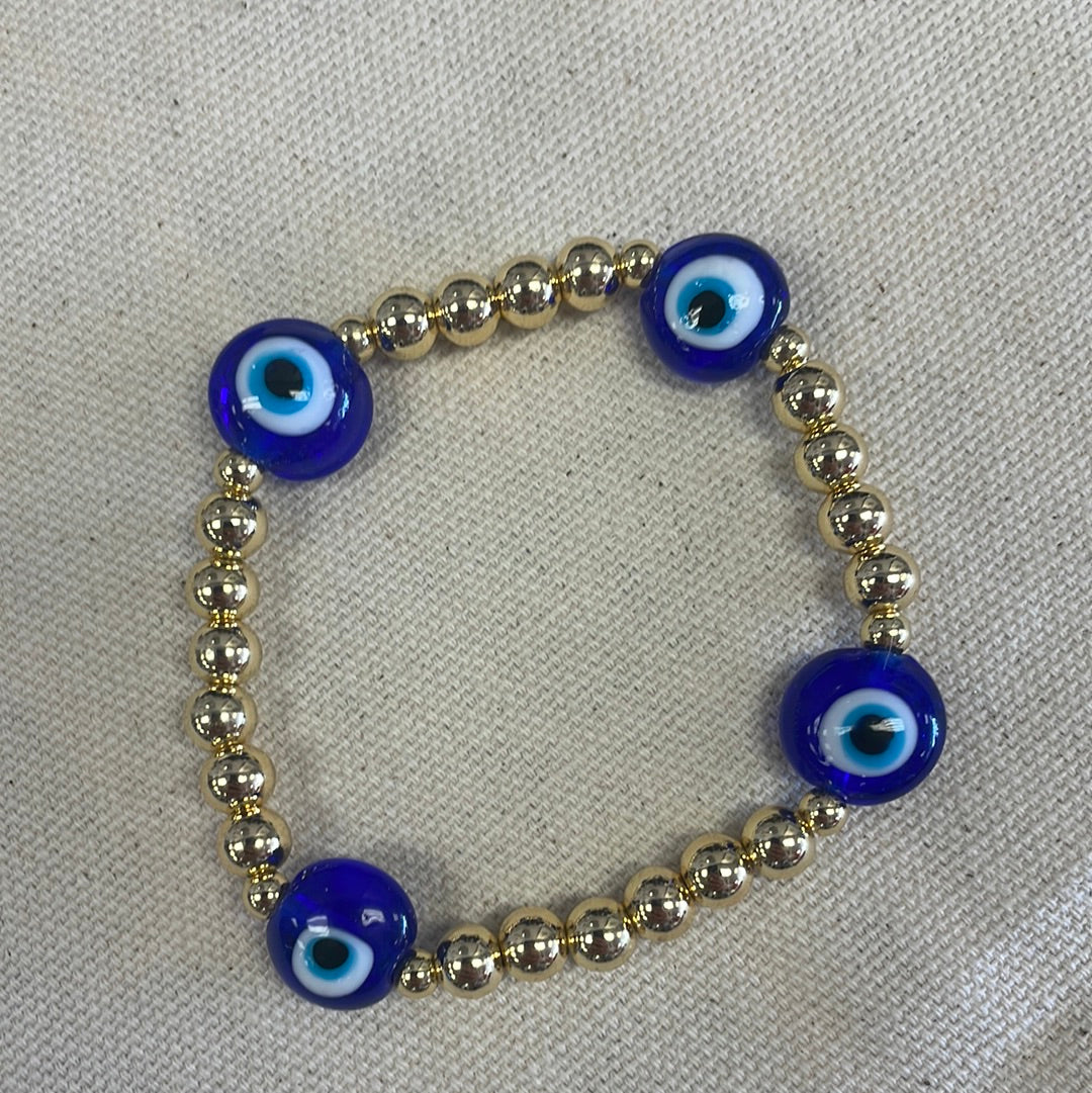 Evil Eye Beaded Bracelet