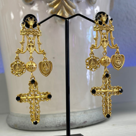 Milagro Cross Earrings