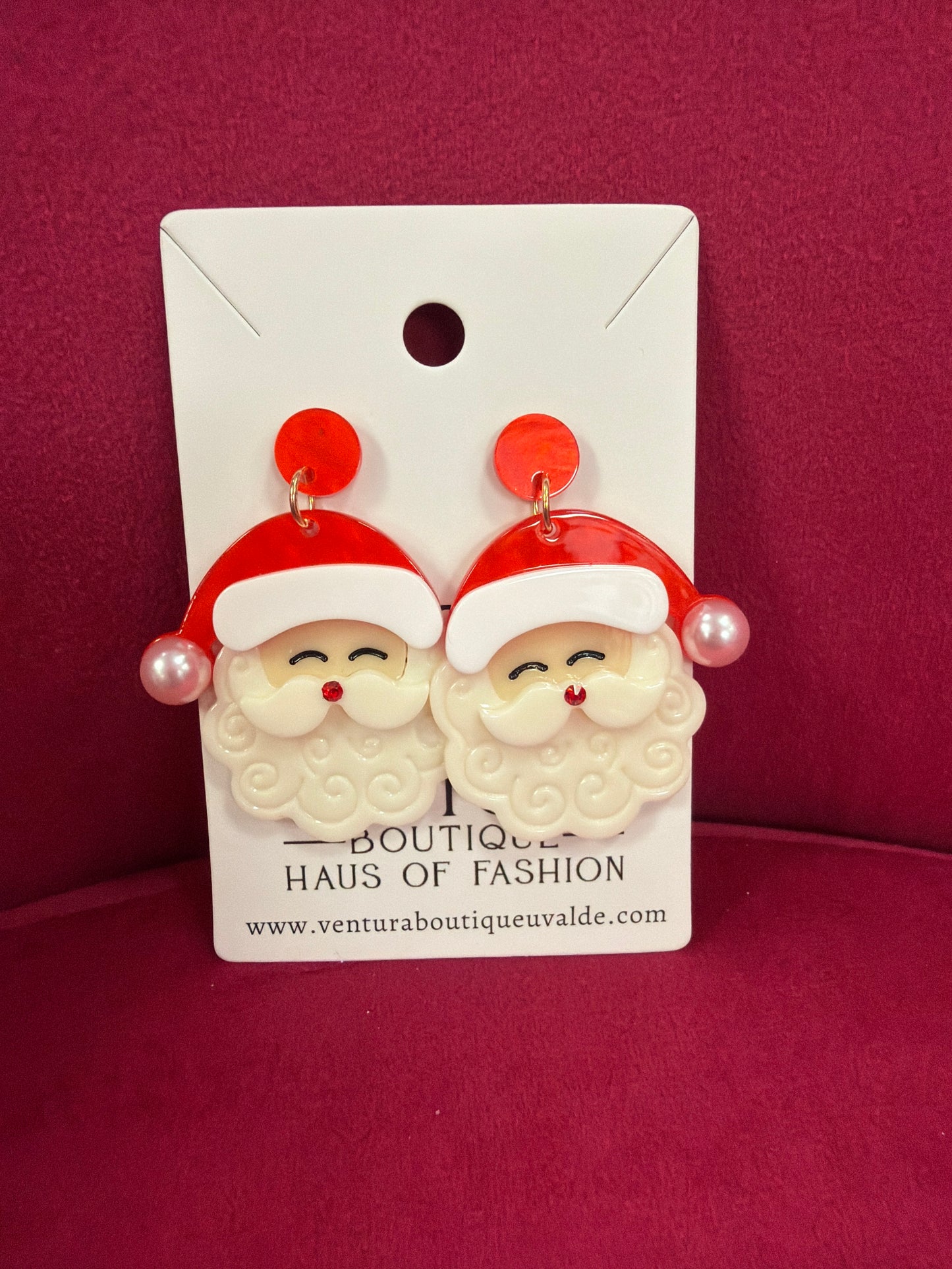 Santa Post Stud Earrings