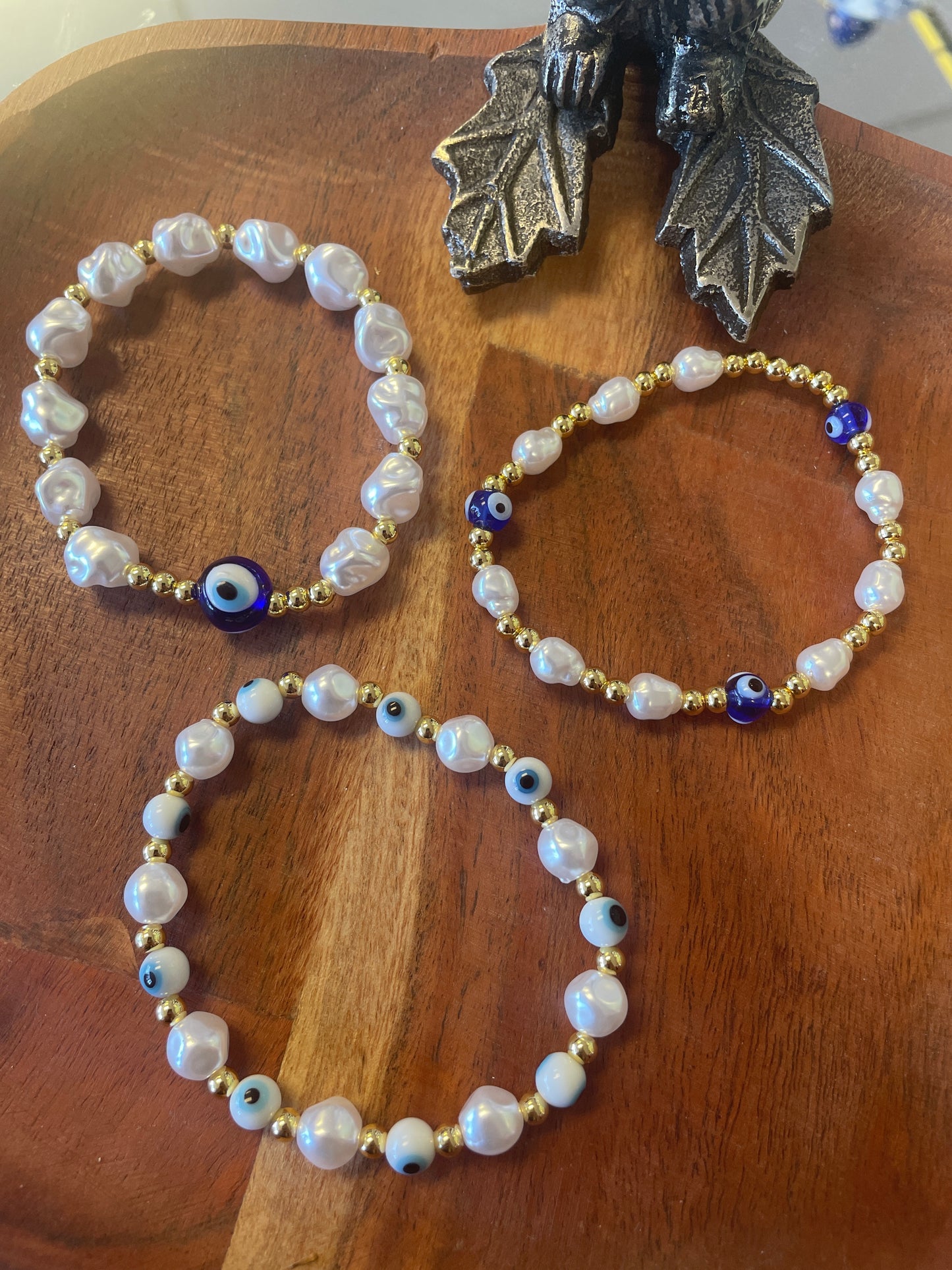 Evil Eye Beaded Bracelet