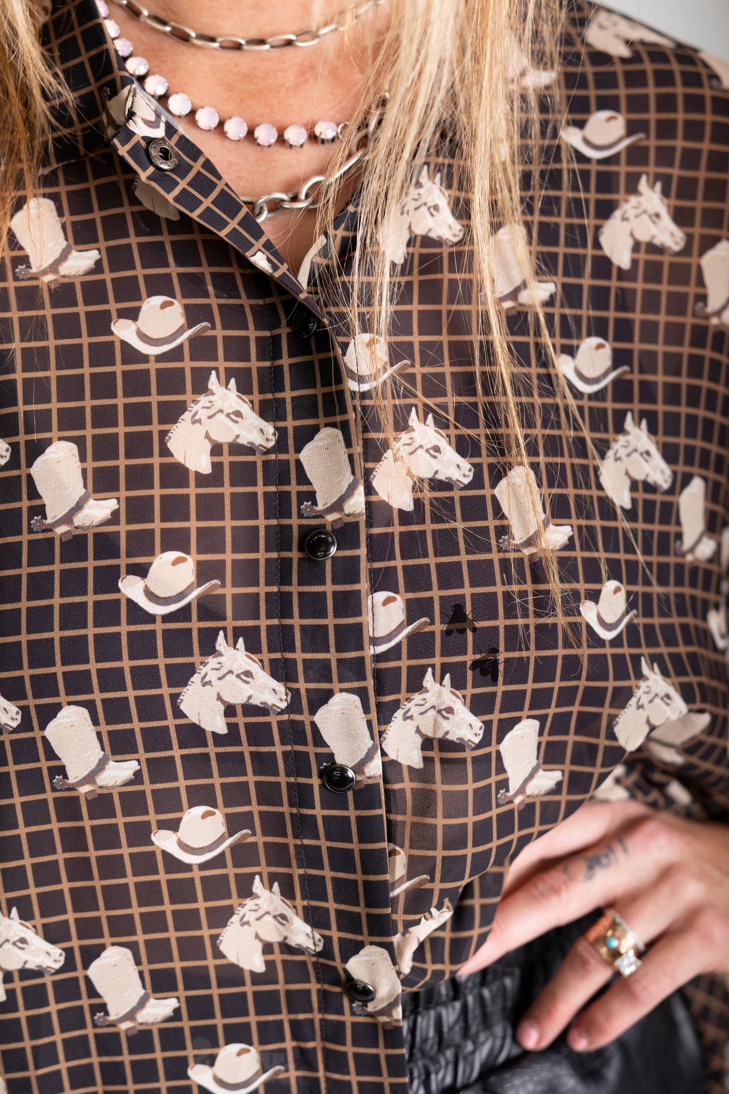 GRIDDY BANG BANG TOP: L/XL
