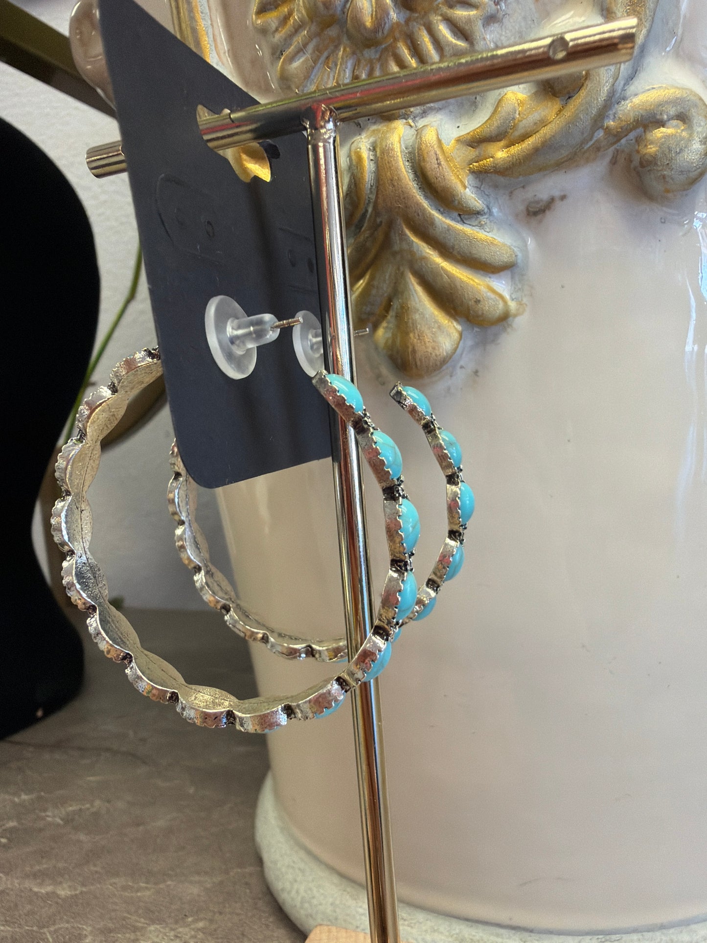 Southwestern Hoop Earrings