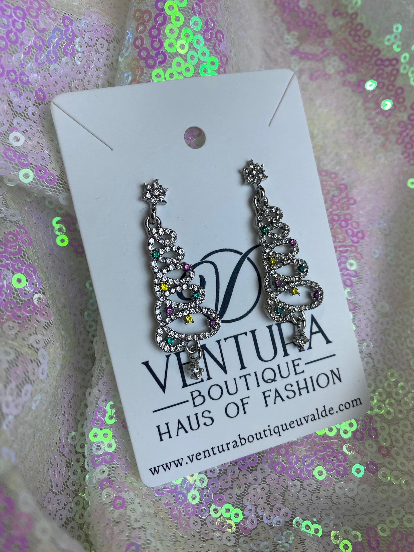 Rockefeller Tree Earrings