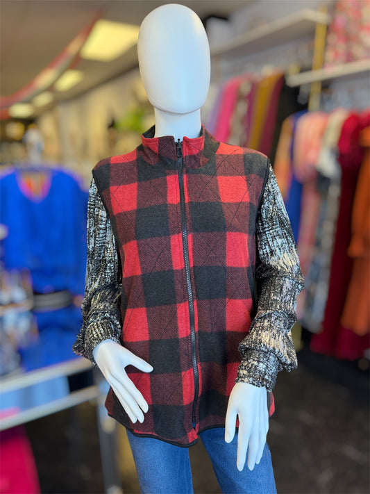 Buffalo Plaid Vest