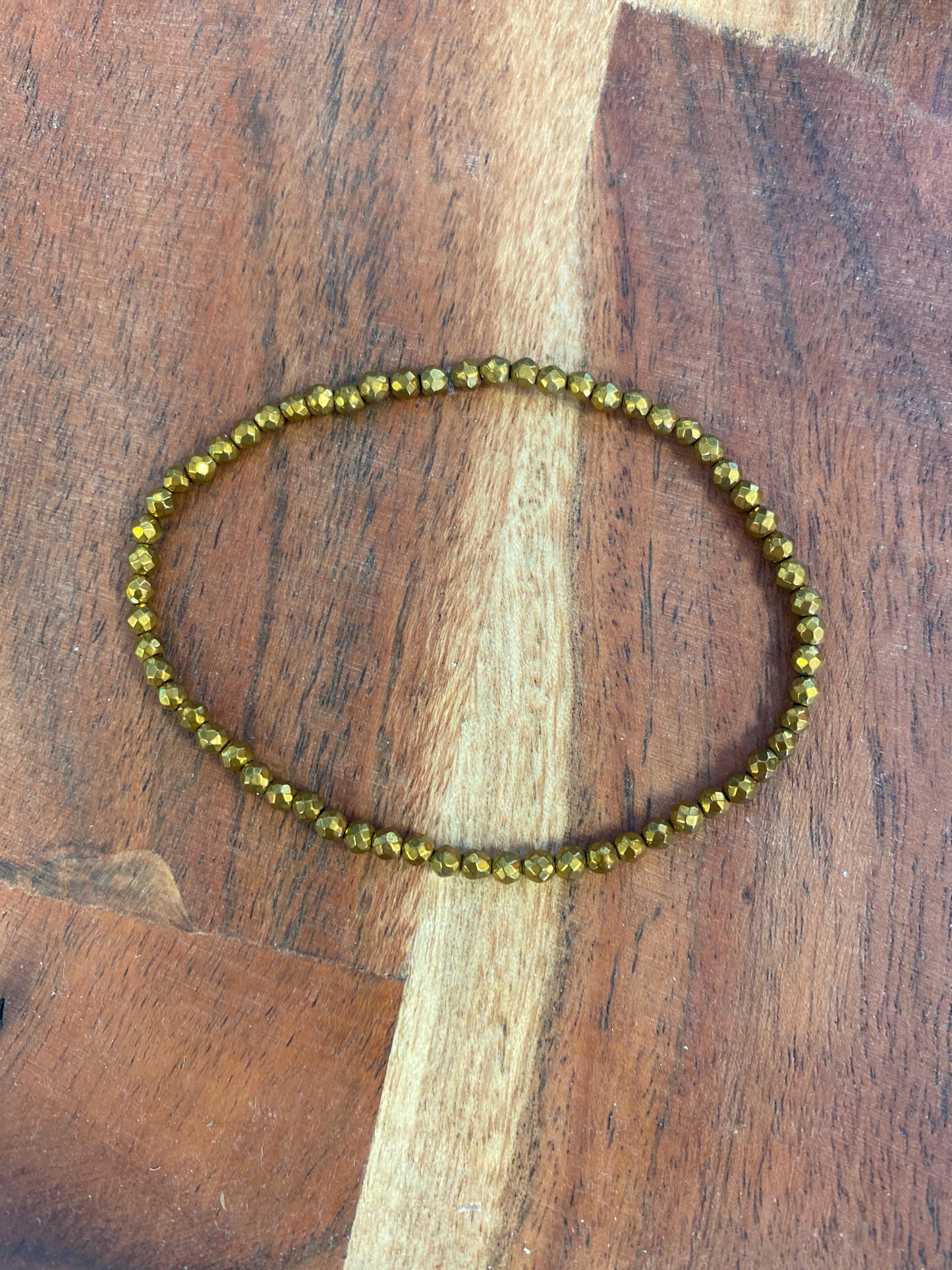 Specialty Bronze Tone Stainless Steel Gold Plated Bracelet