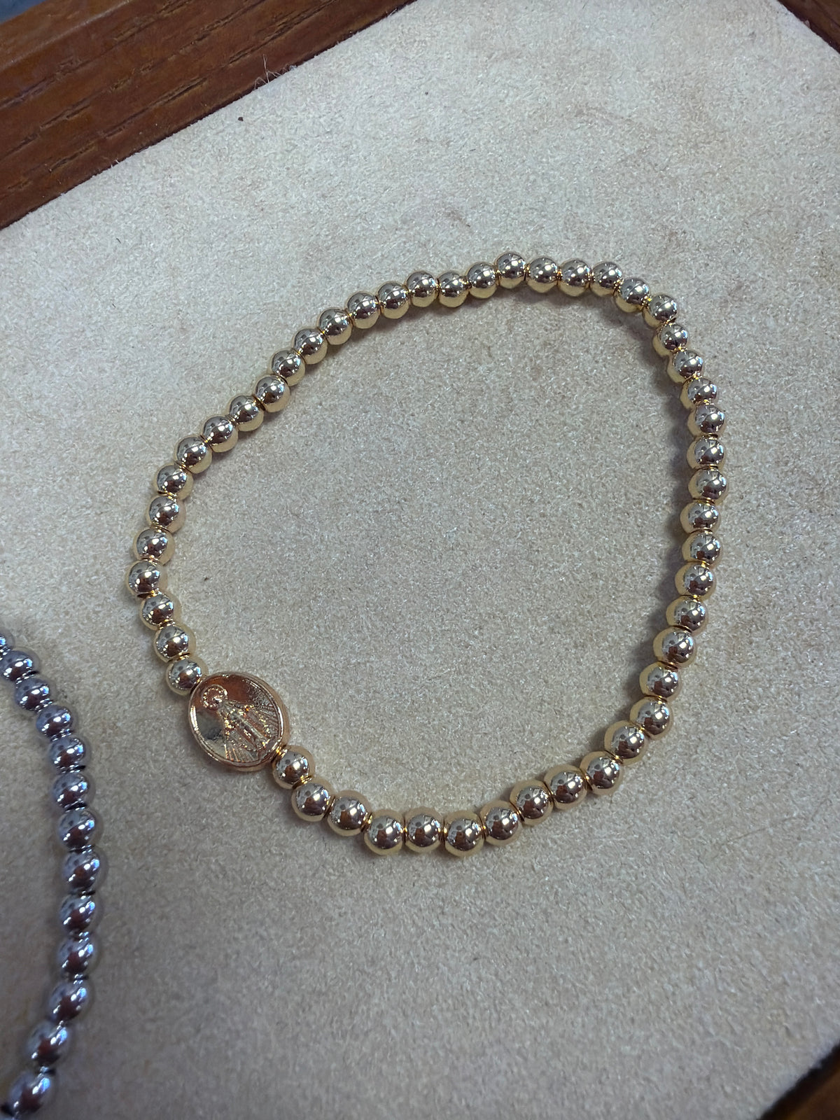 Beaded Religious Bracelet