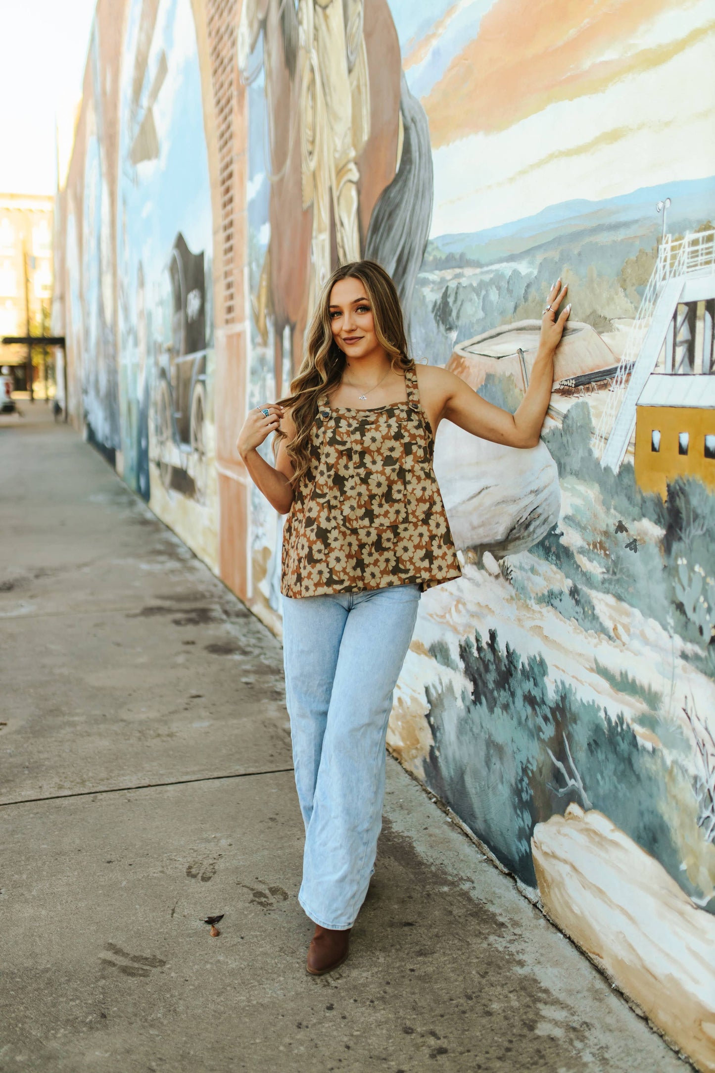 BUCKIN BIBS *FLORAL: S/M