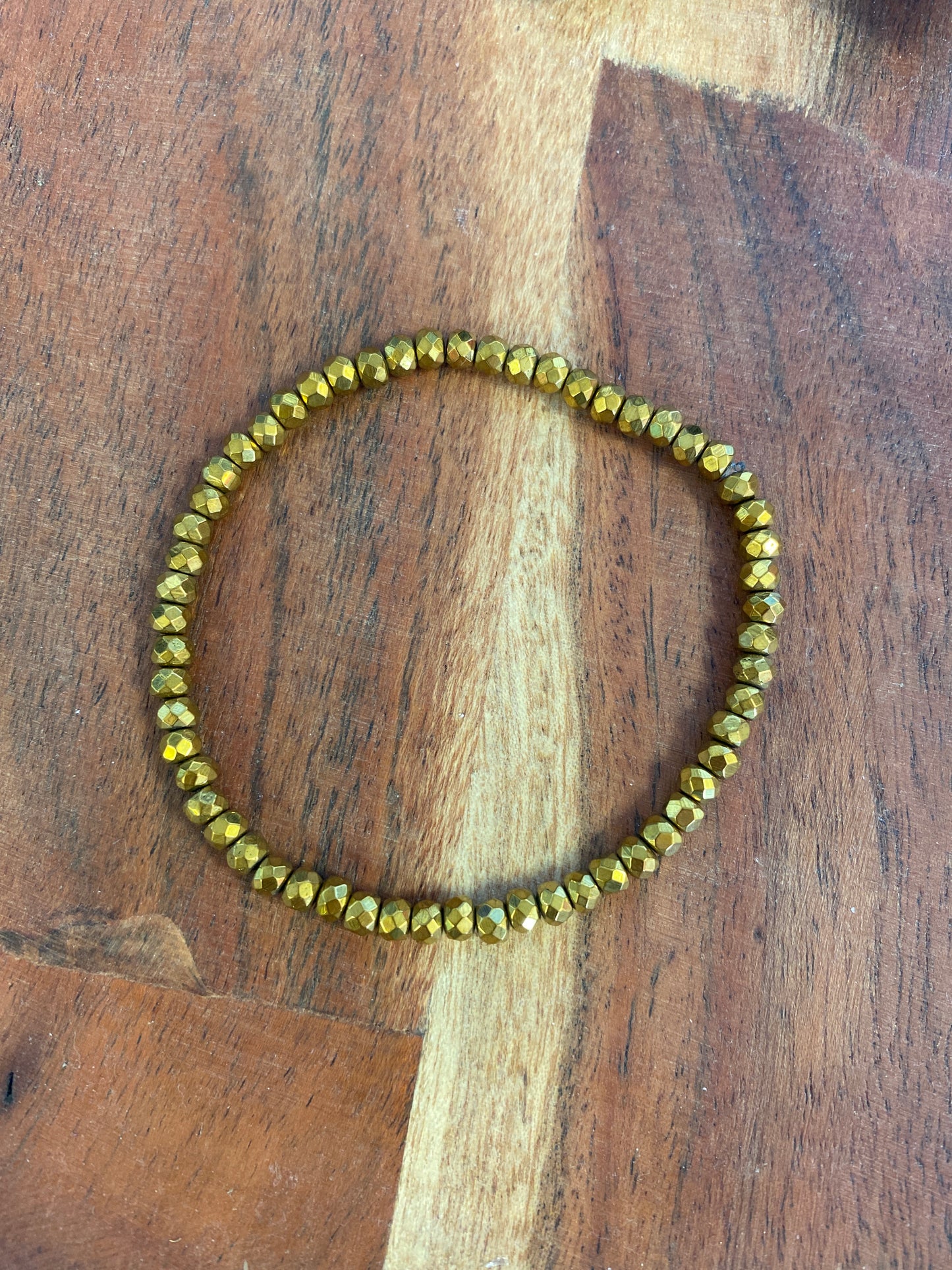 Specialty Bronze Tone Stainless Steel Gold Plated Bracelet
