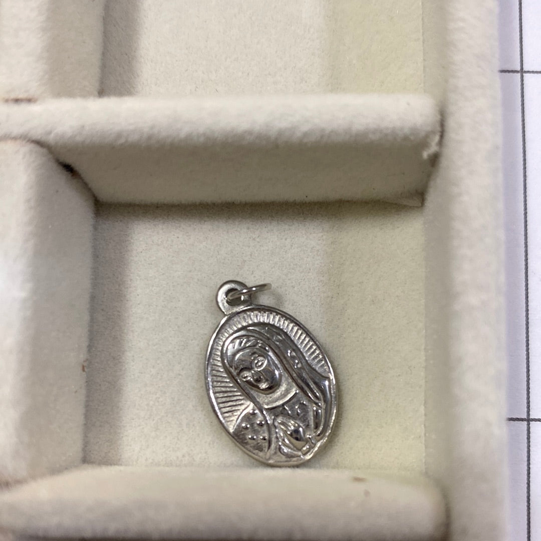 Praying Mother Mary Charm