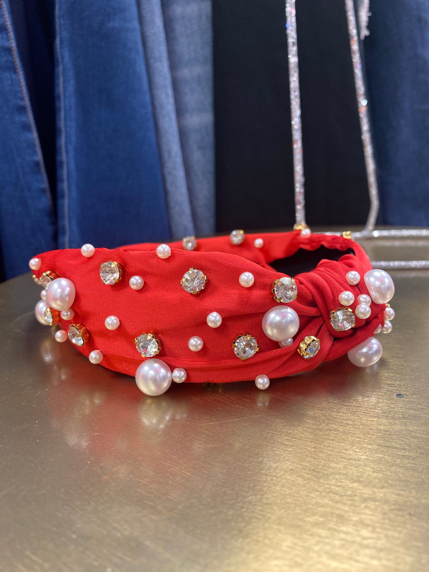 Red Sparkle Headband