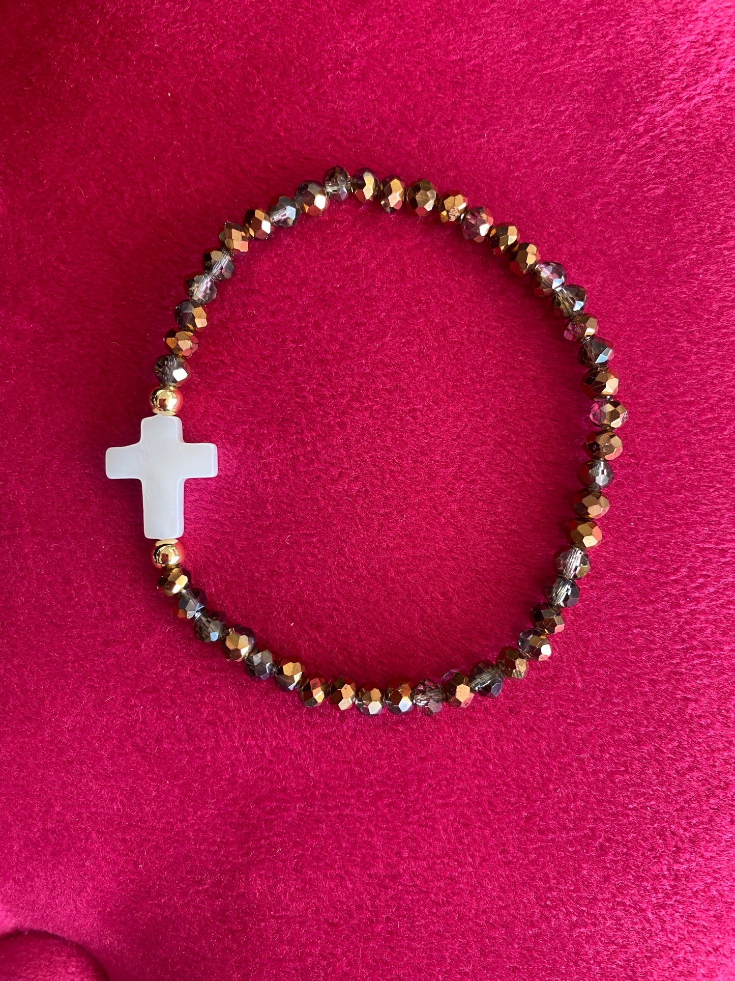 Beaded Cross Bracelets