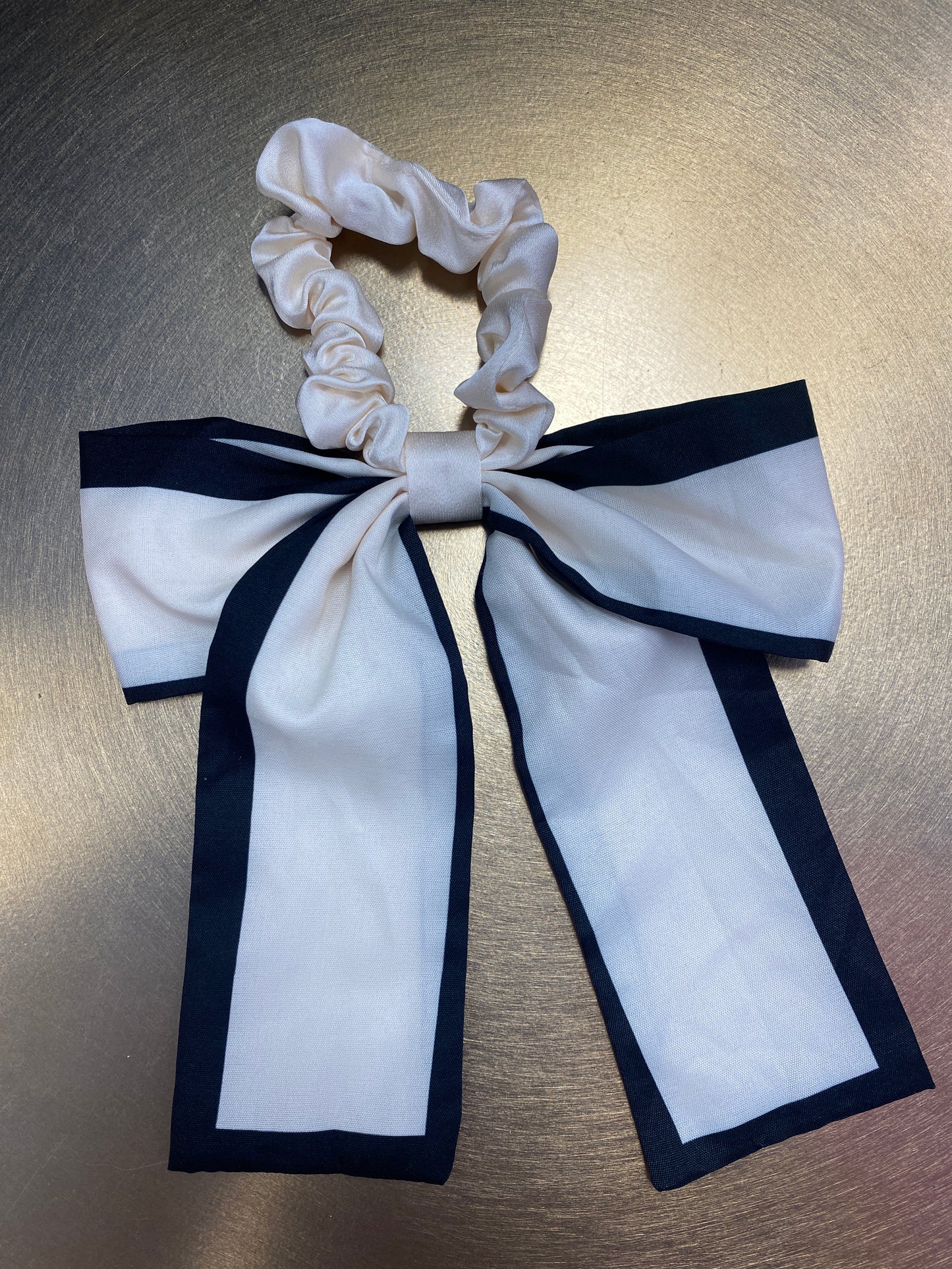 Silk Bow Scrunchie