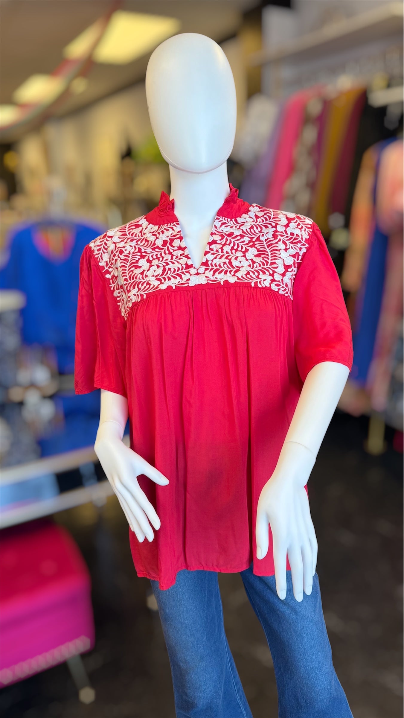 Red & White Top (Limted)