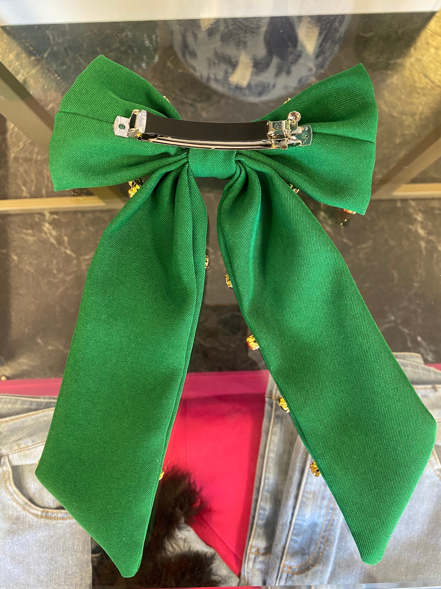 Sparkle Christmas Hair Bows