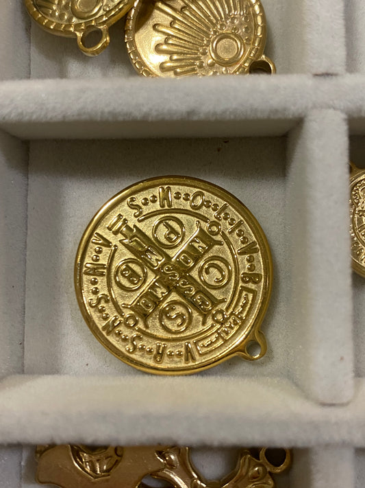 Big Saint Benedict Charm