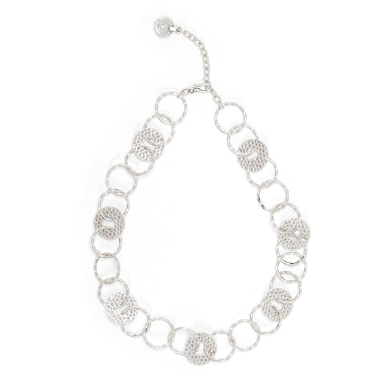 Handmade Pewter Necklace - 020-1020A