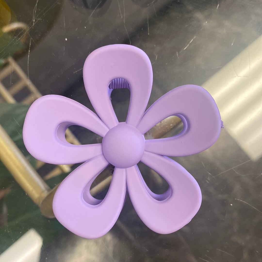 Open Flower Clips