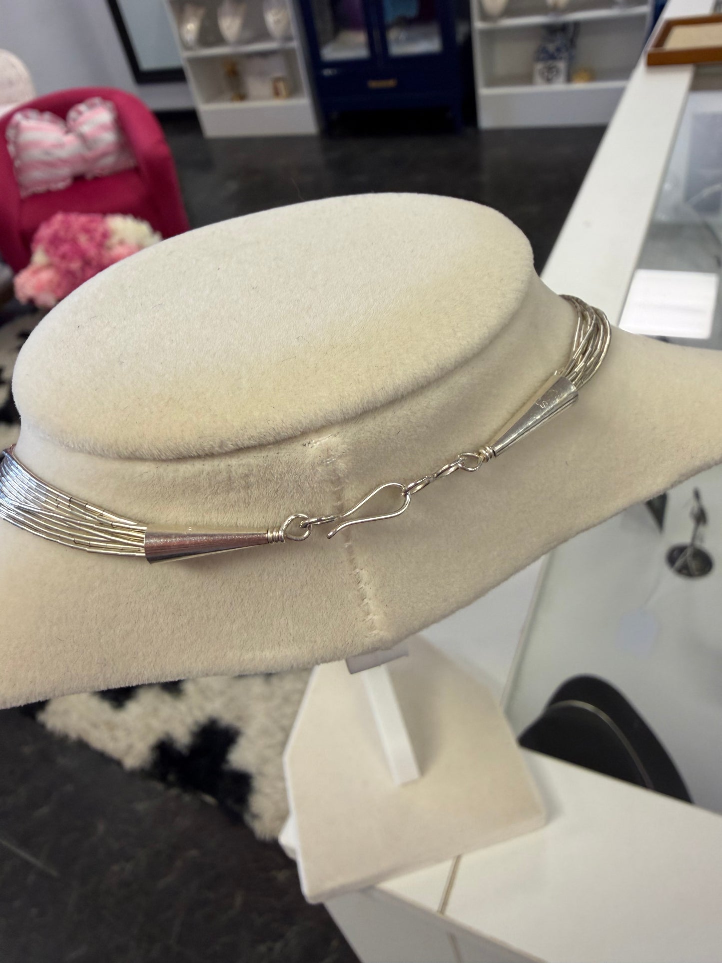 Sterling Silver Liquid Silver 18 Inch Necklace