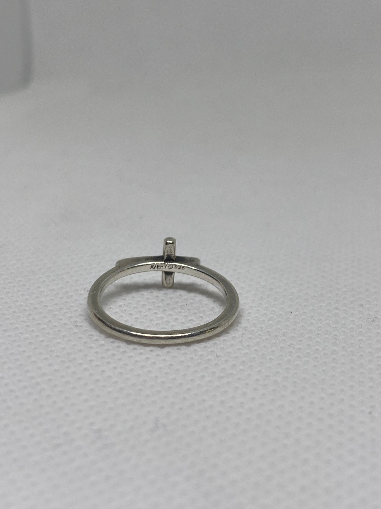 James Avery Horizon Cross Ring Size 5