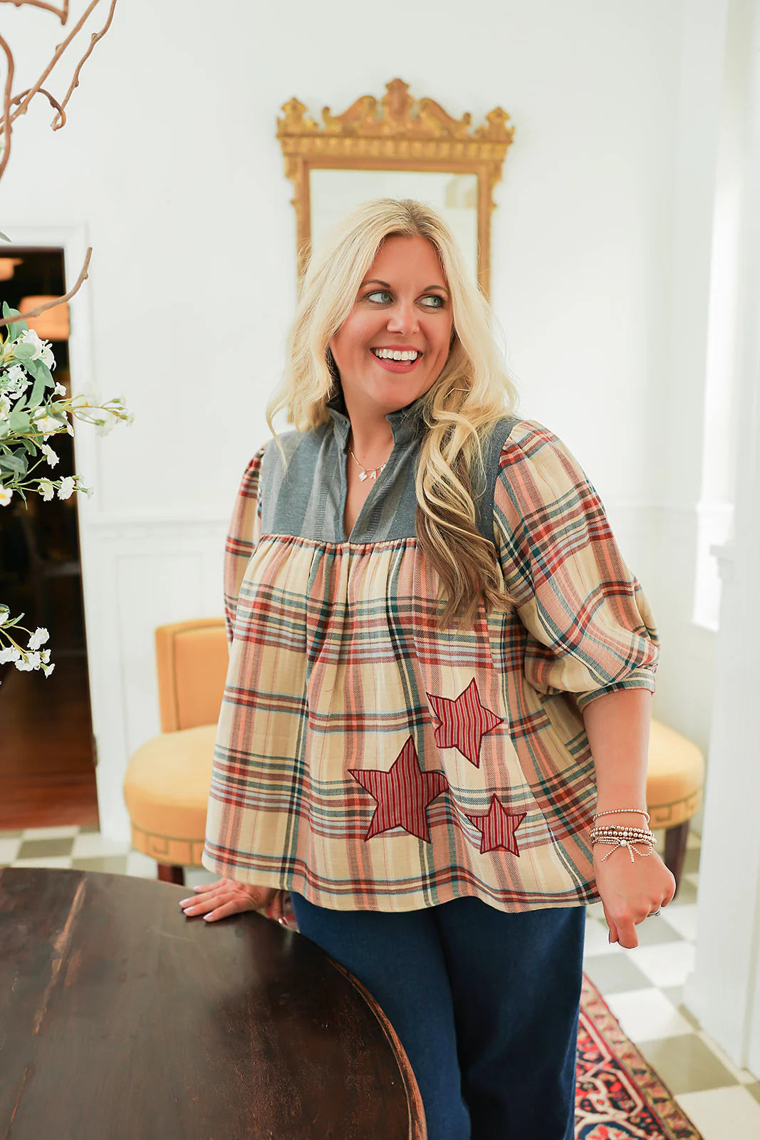 Tinley Top - Plaid