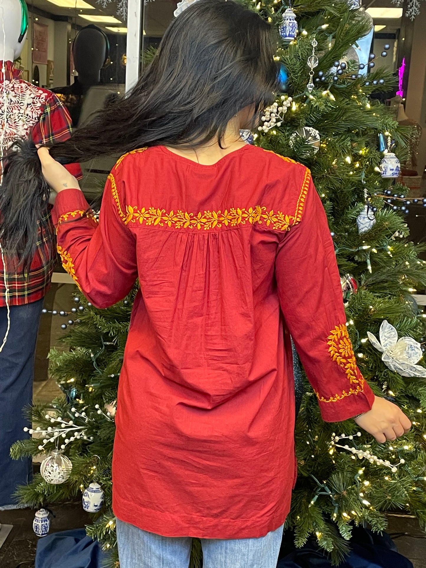 Vidya Embroidered Tunic