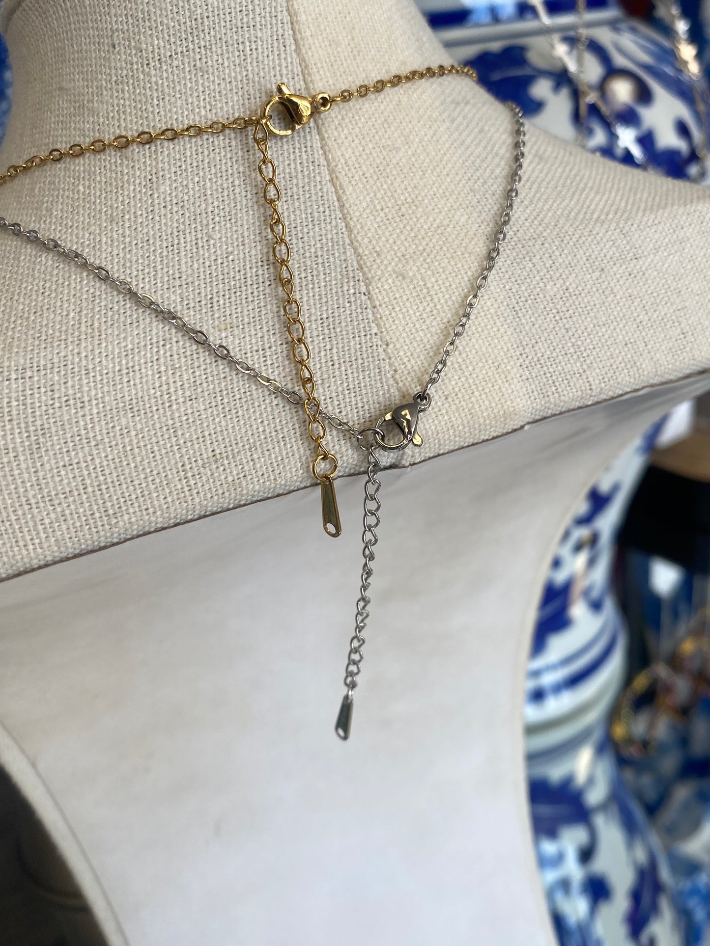 Stainless Steel Bee Necklace