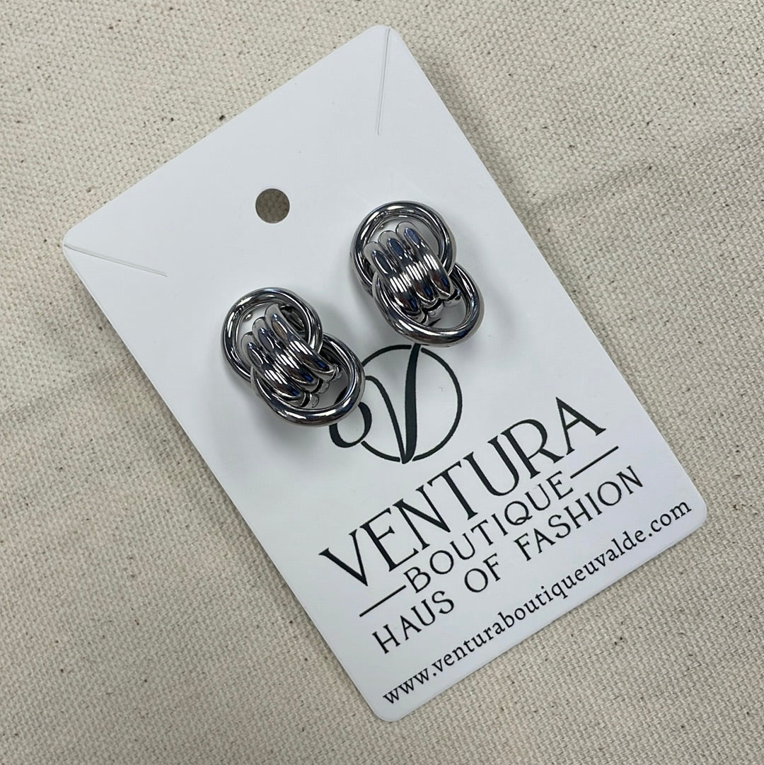 Silver Stud Earrings