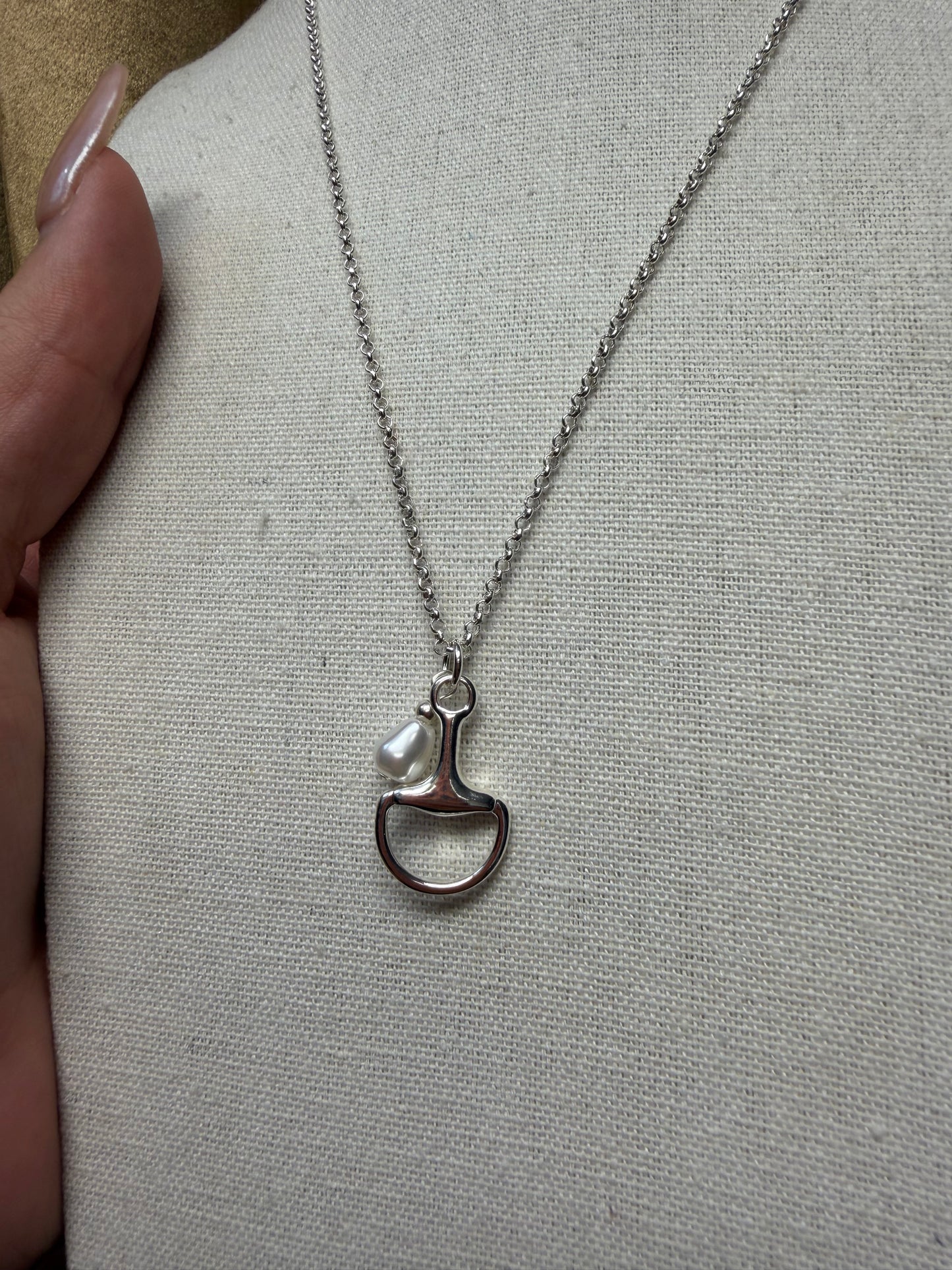 Dainty HorseBit Necklace