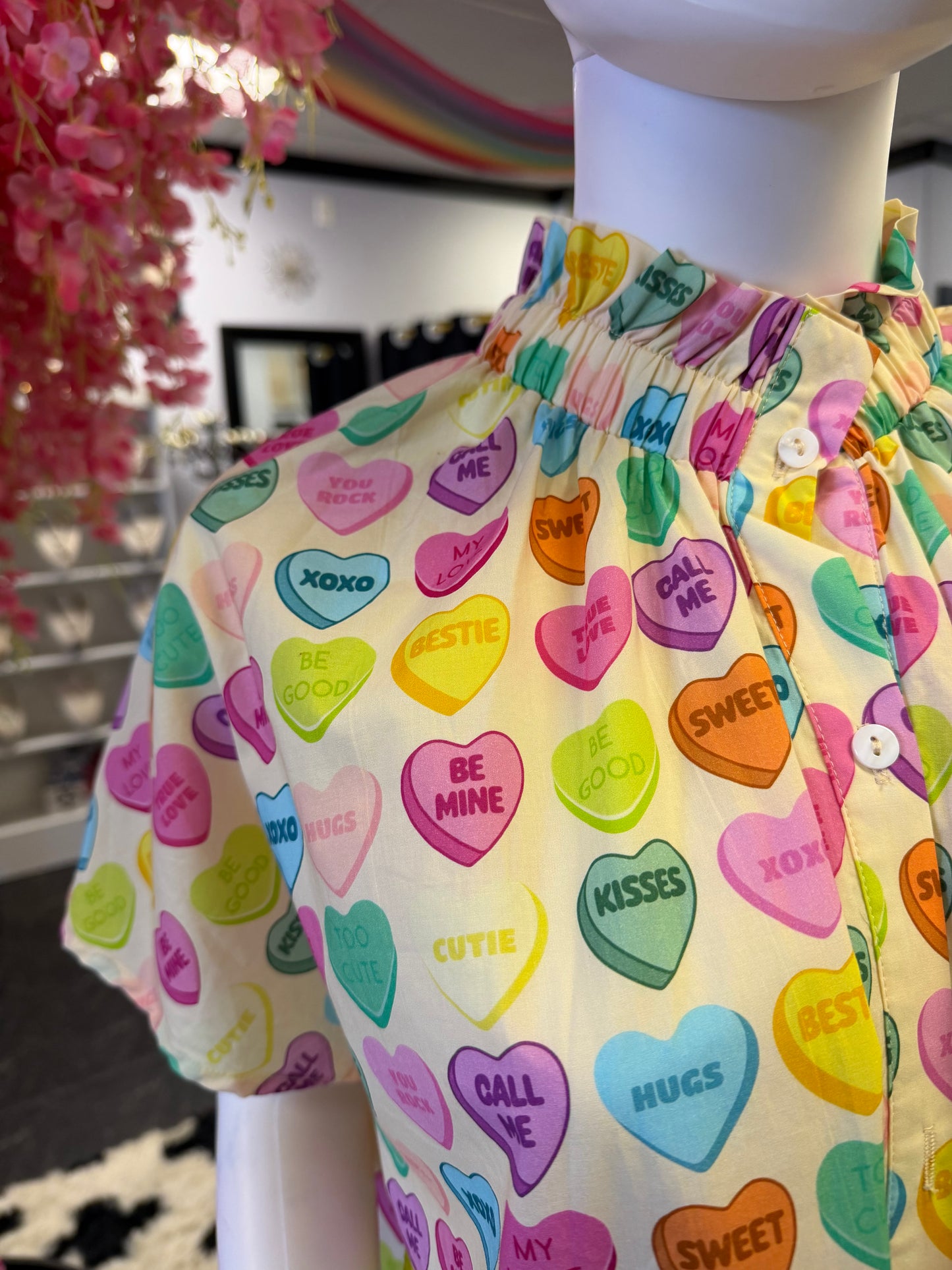 Candy Heart Top Xtra Large