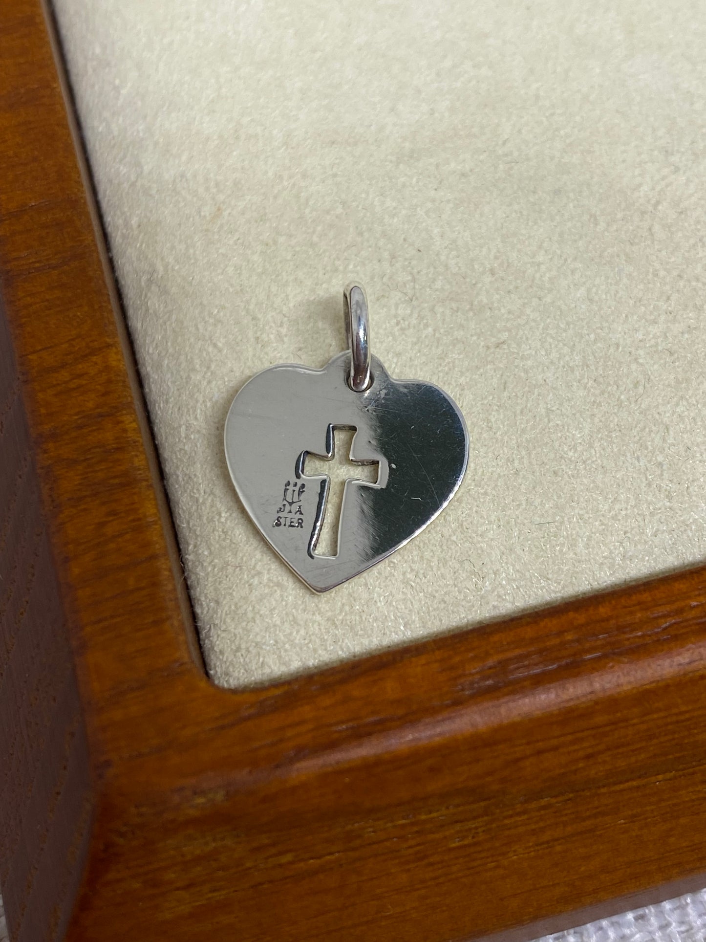 James Avery Crosslet Heart Charm