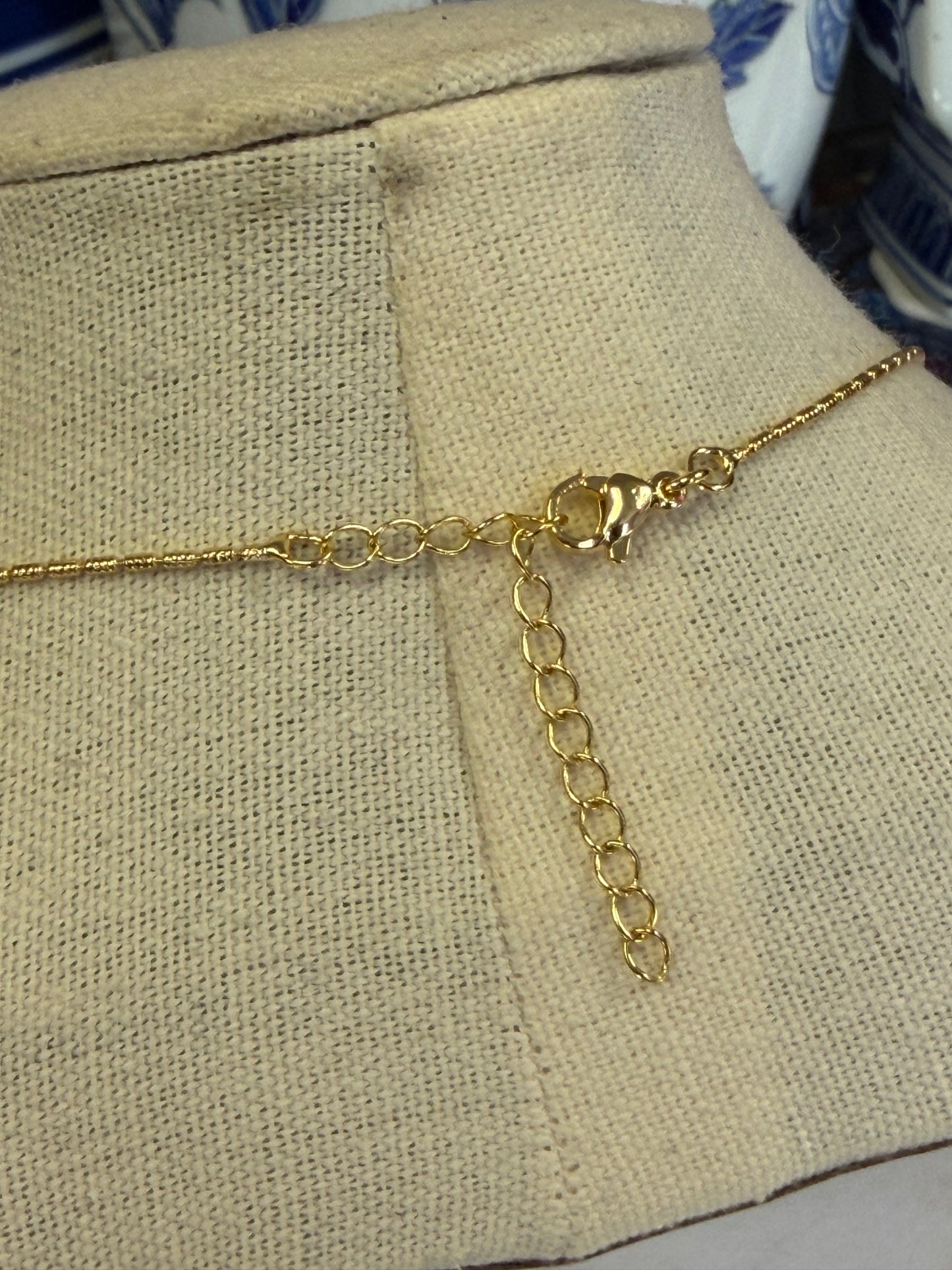 Mary Pearl Silk Necklace
