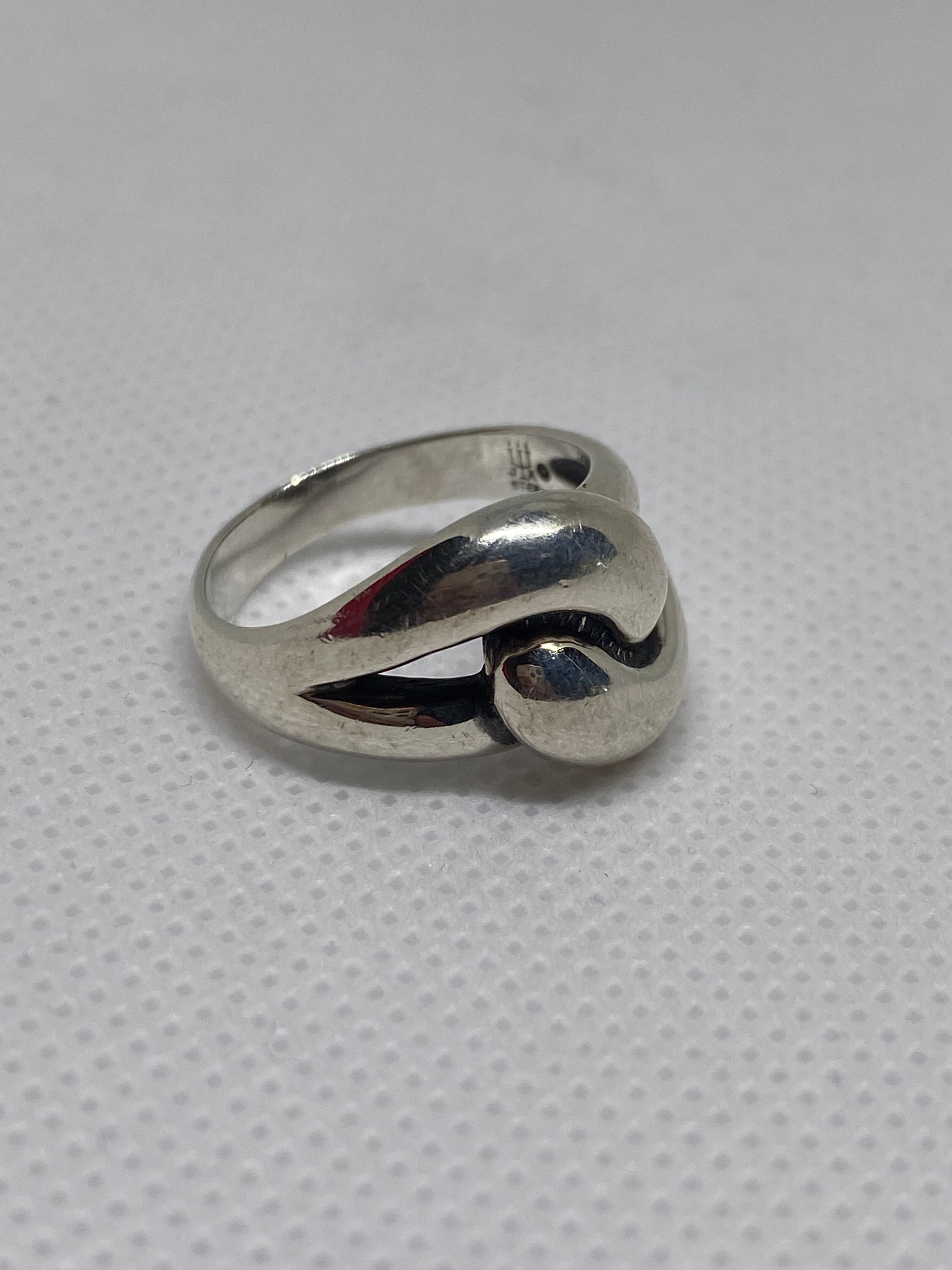 Retired James Avery Sterling cadena knot cheapest ring