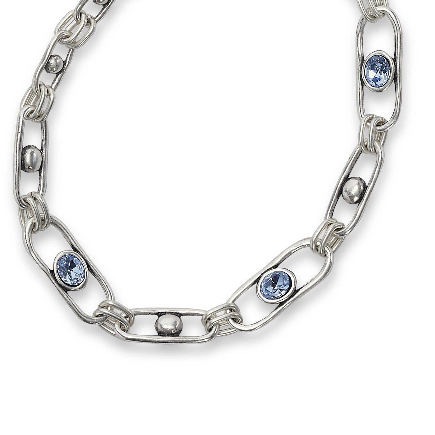 Handmade Pewter Necklace - 3811