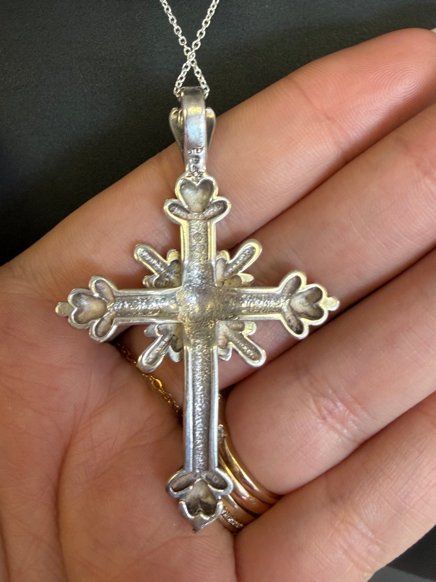 Sterling Silver Large Cross