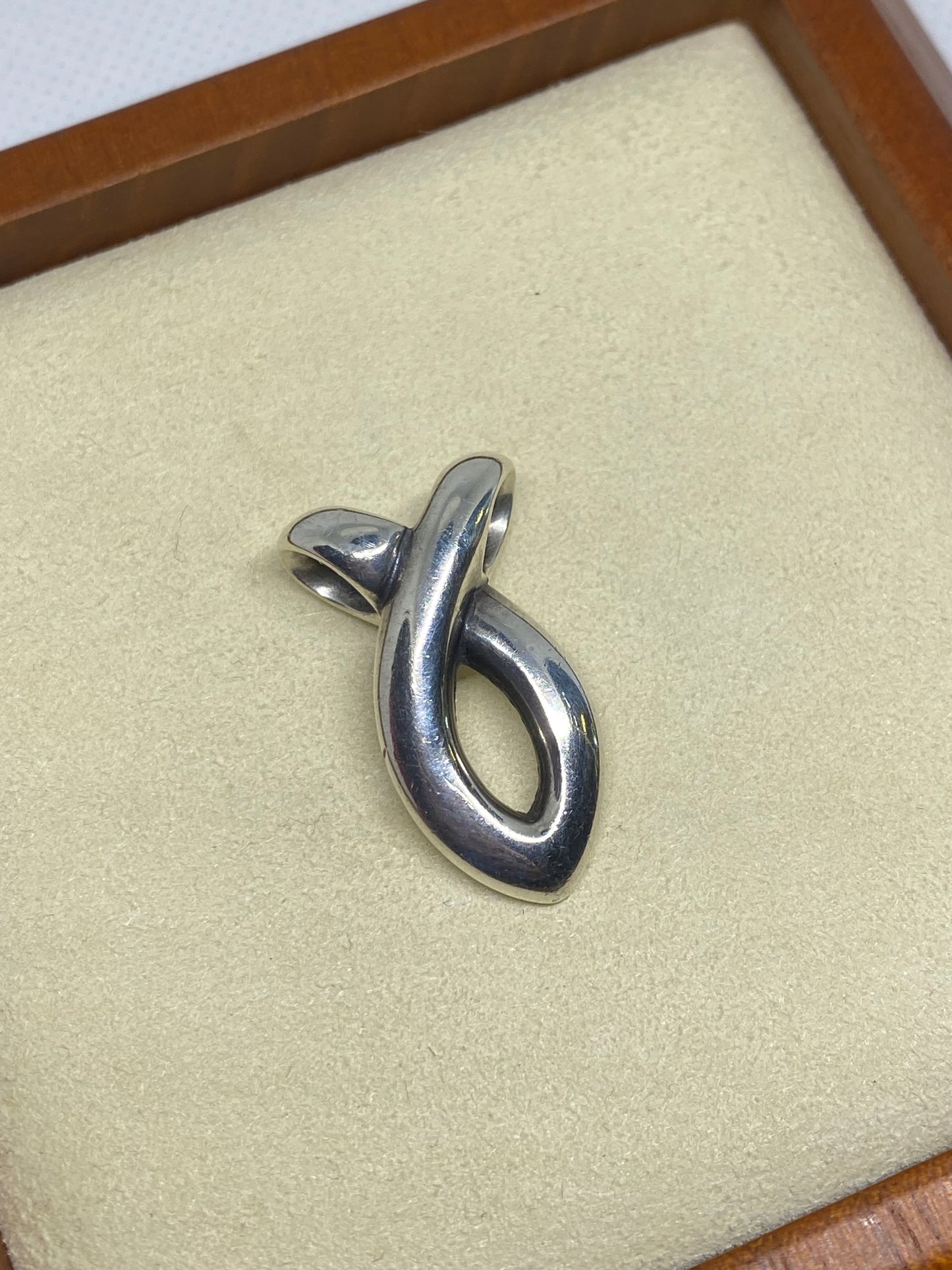 James Avery Retired Ichthus Fish Pendant