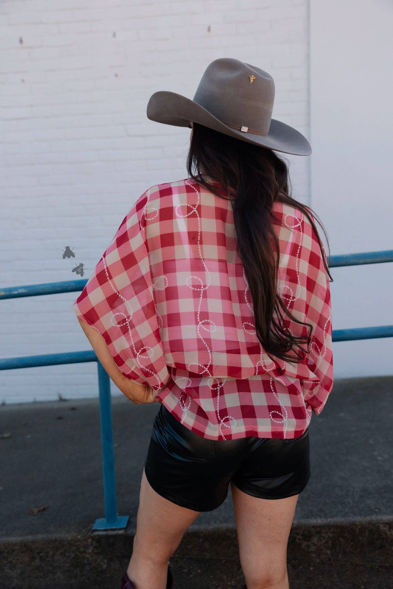 SQUARE DANCE *GINGYROPE: L/XL