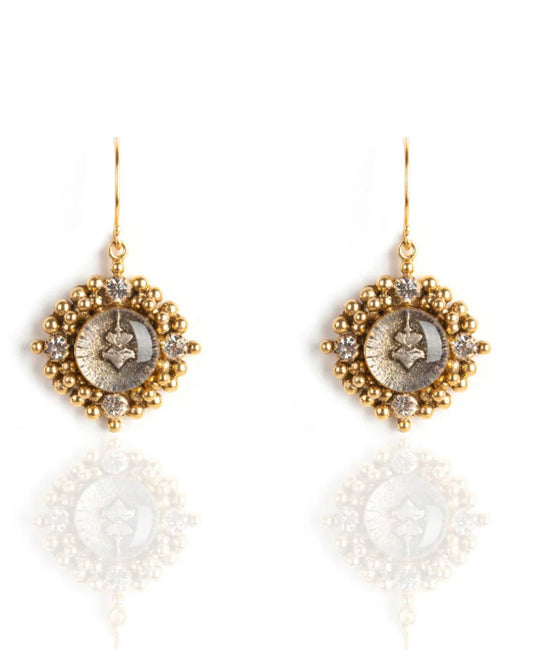 Petite Cloister Earrings - Sacred Heart