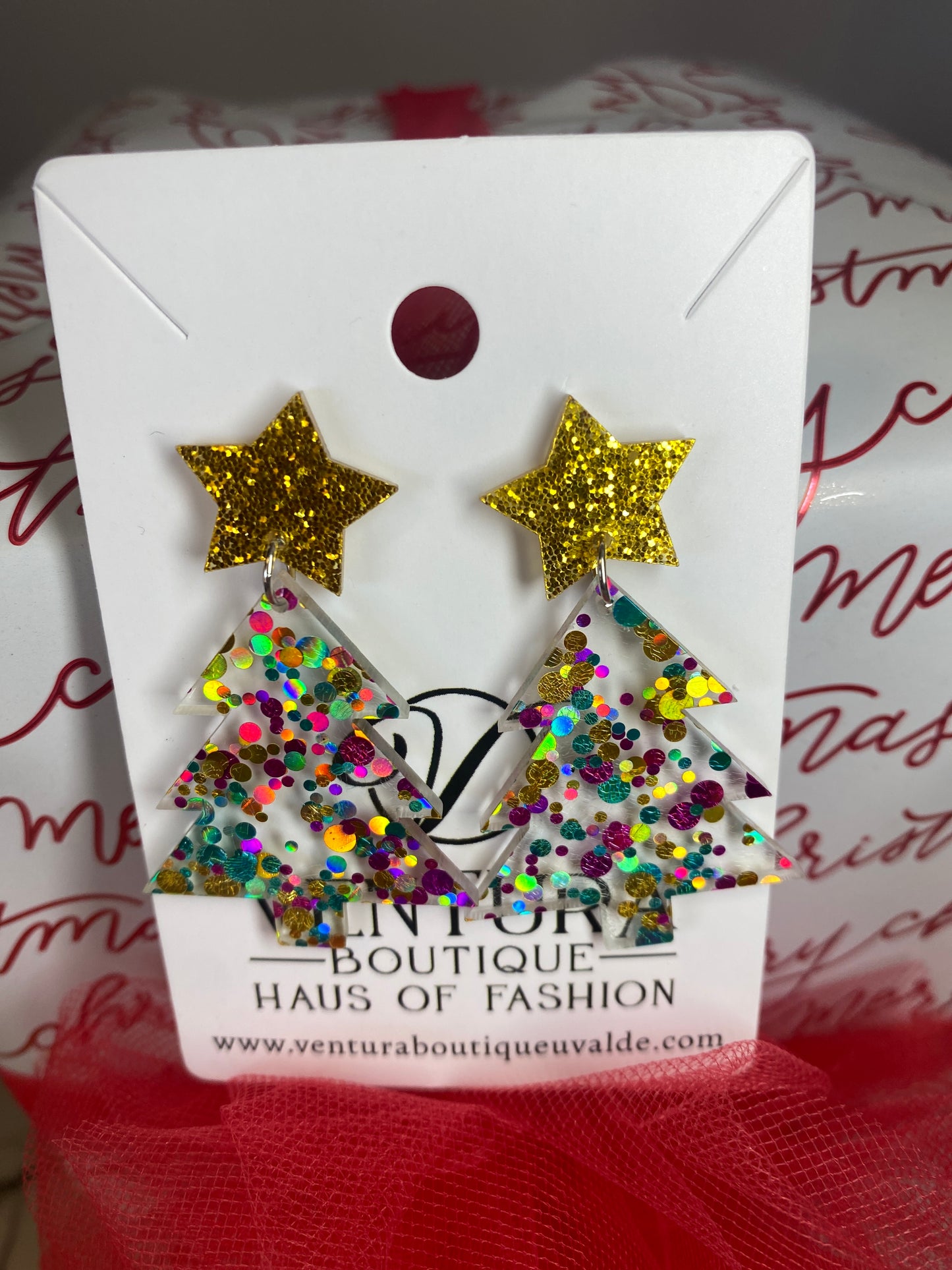 Christmas Fashion Post Earrings