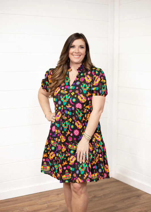 Claire Dress - Fiesta