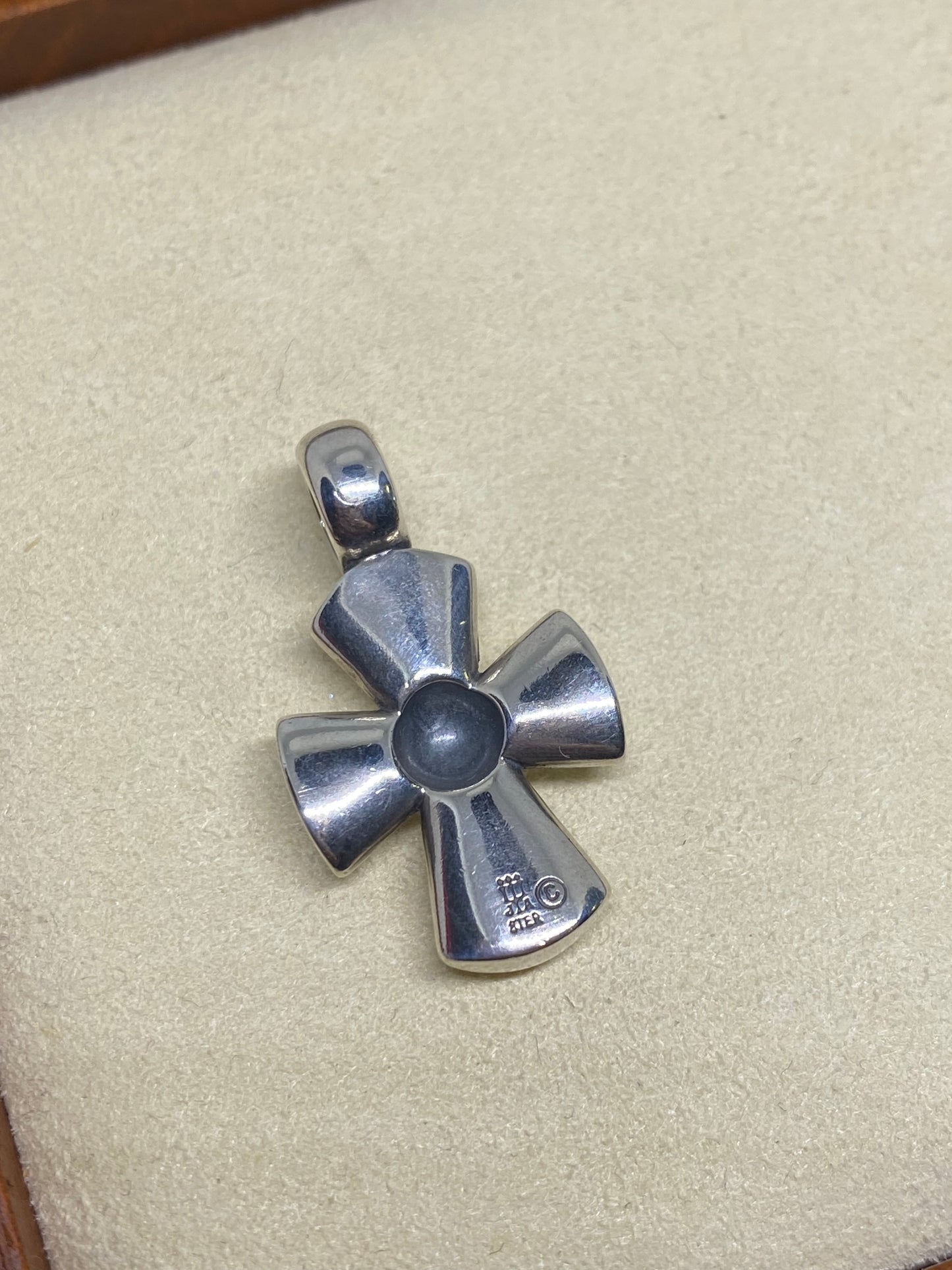 James Avery Retired Beacon Cross Pendant