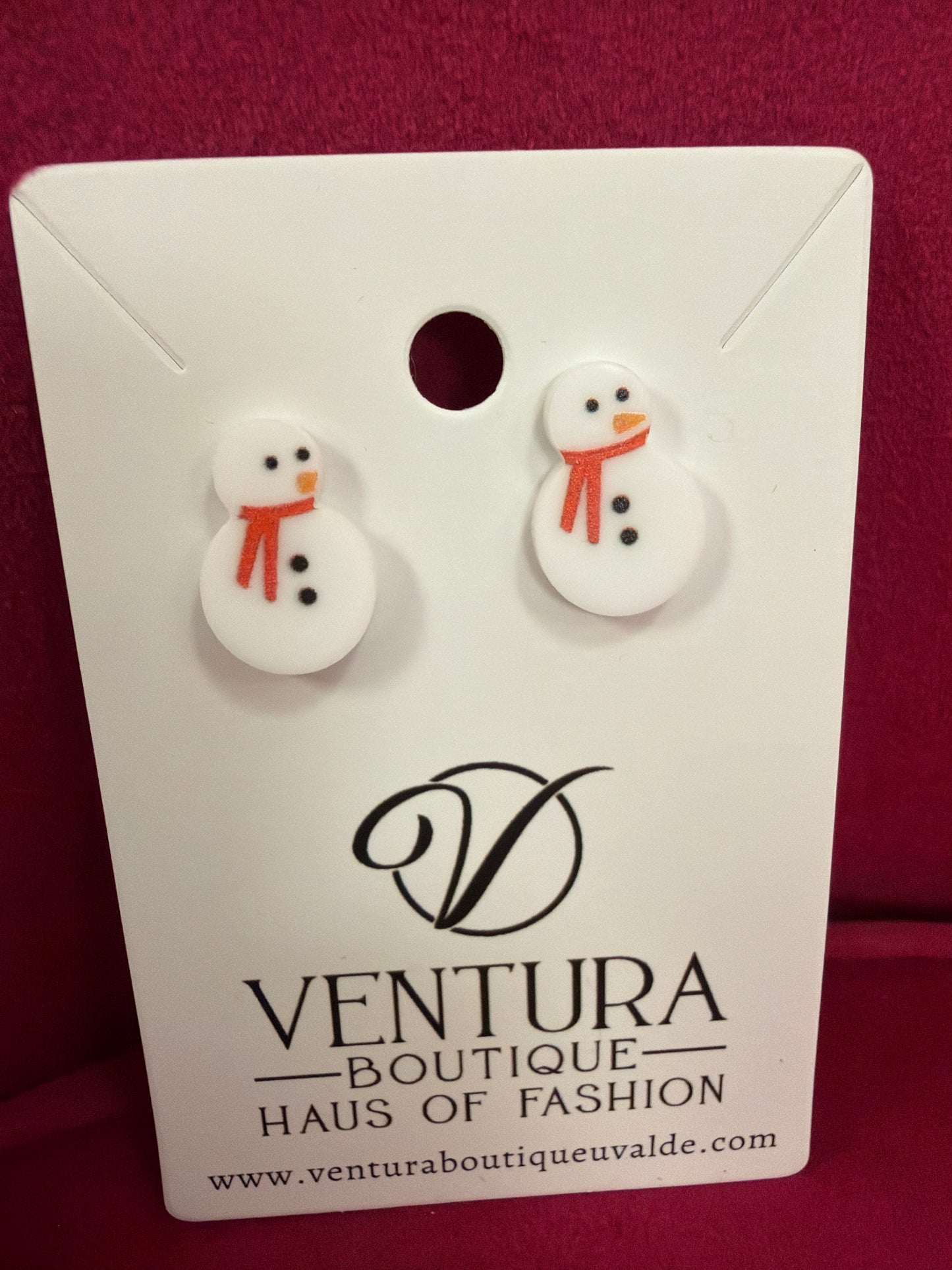 Multi Christmas Stud Earrings