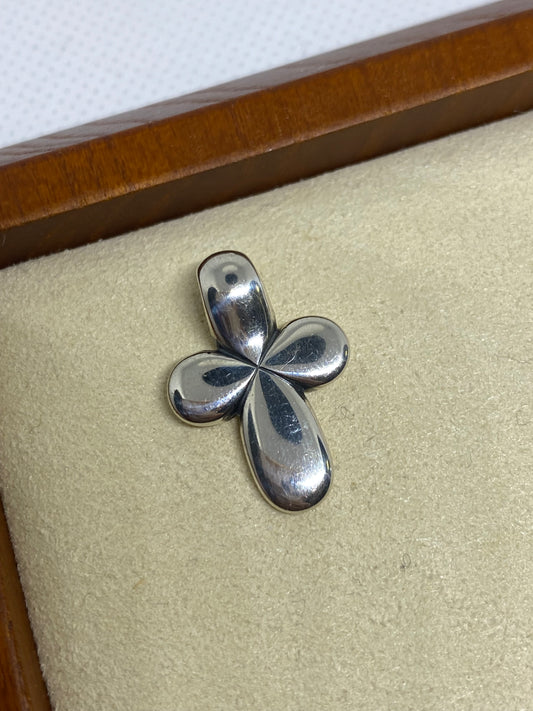 James Avery Retired Puffy Cross Pendant