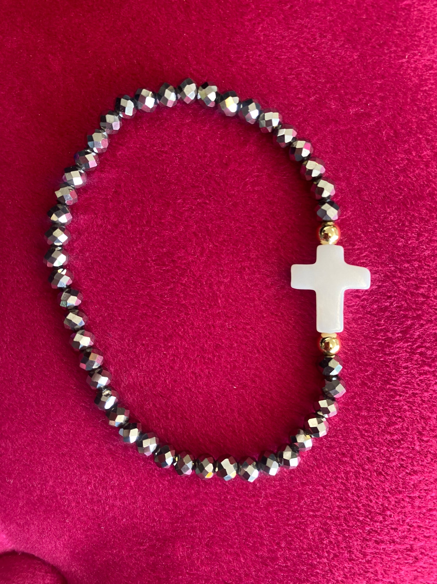 Beaded Cross Bracelets
