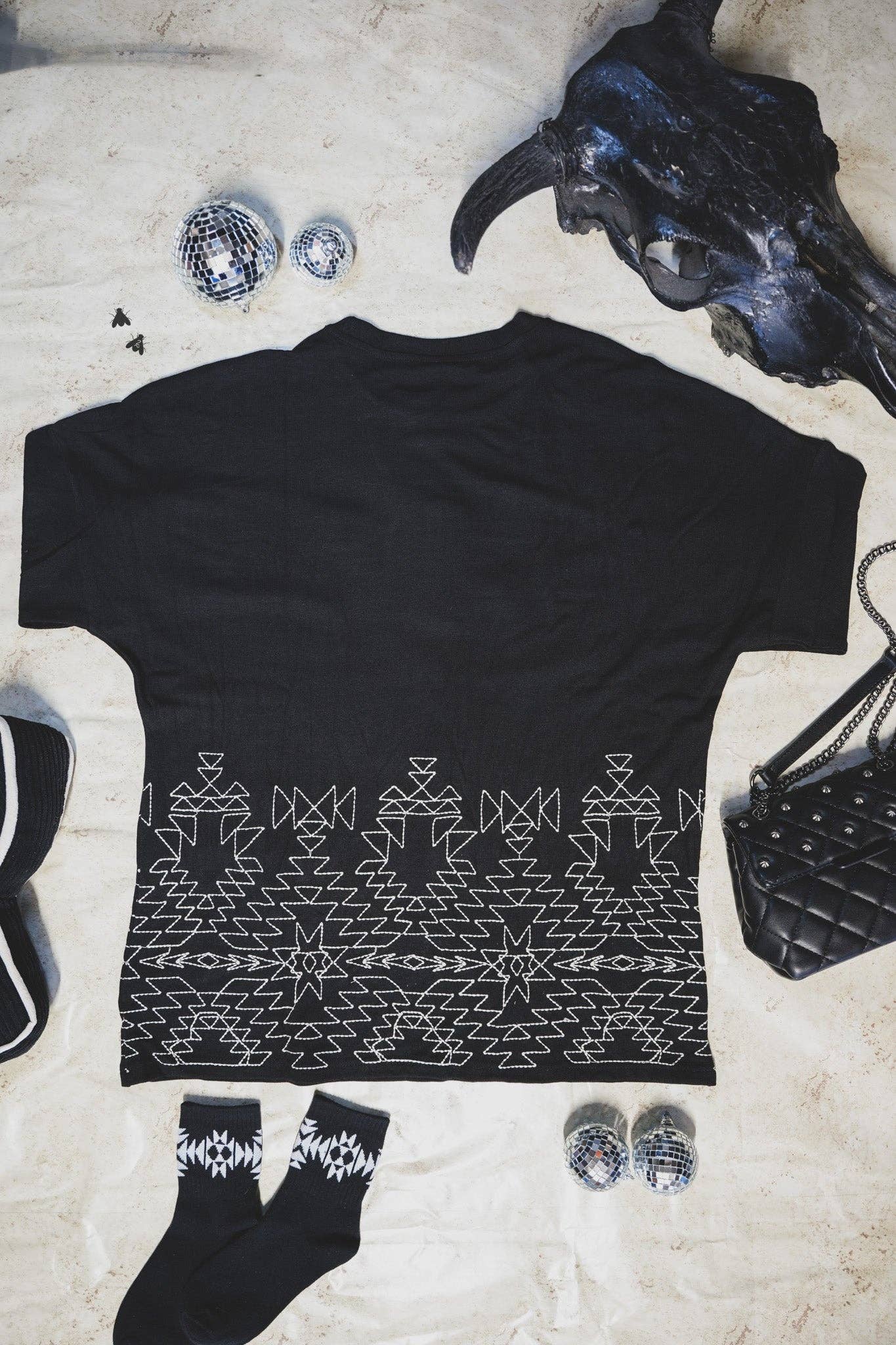STITCH THAT WESTERN L/S: L/XL