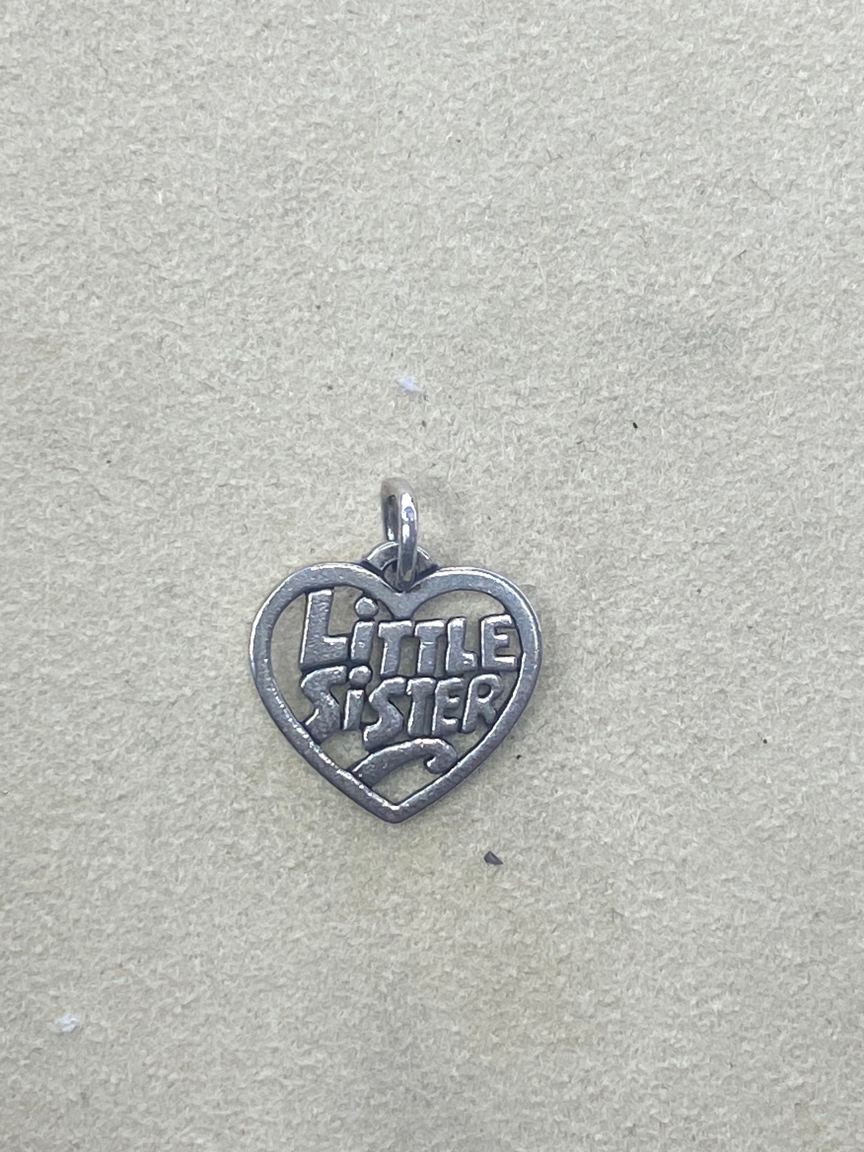 James avery little hot sale sister charm